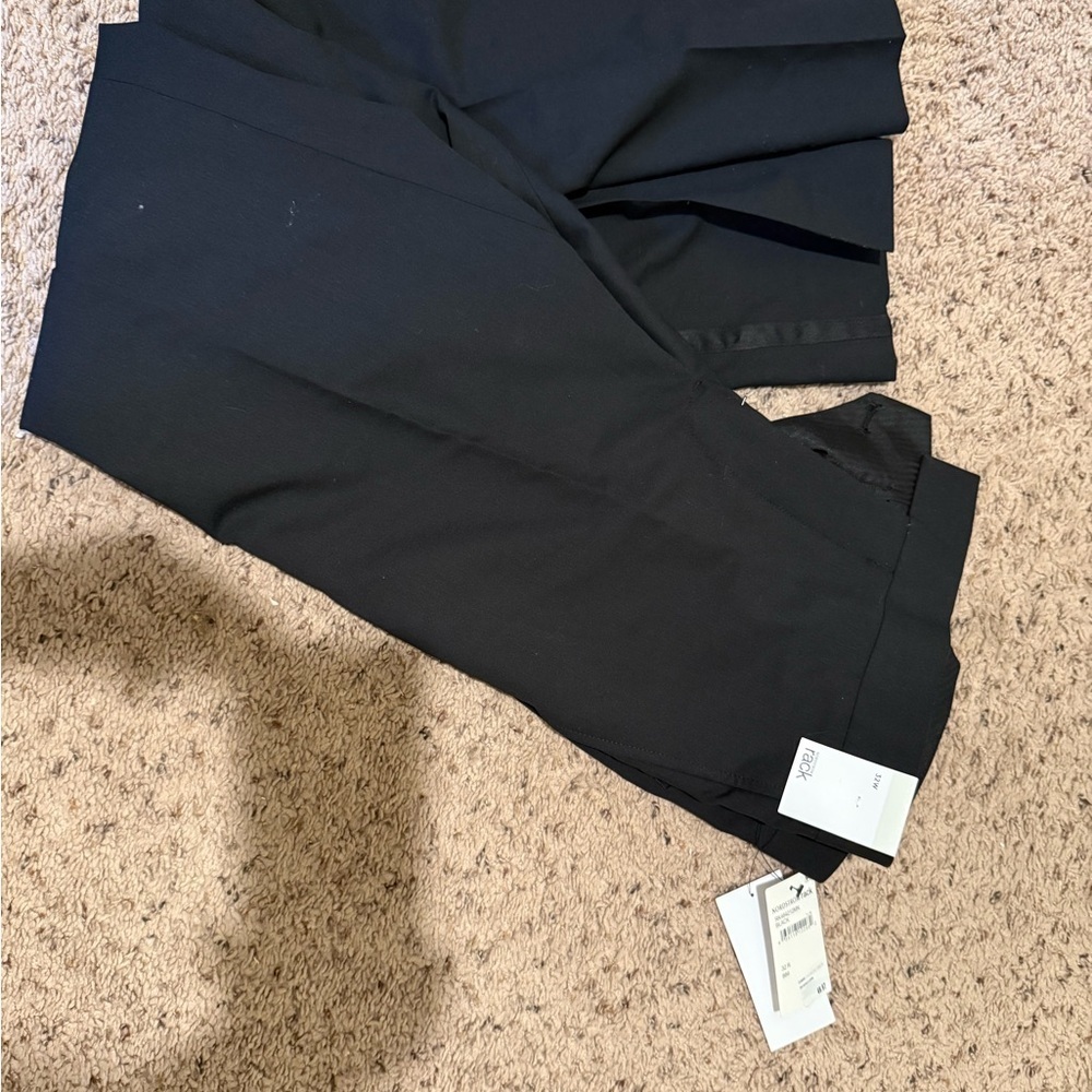 Black Dress Pants men's 32w new NWT NORDSTROM